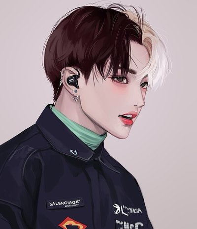 經典陰陽頭造型的弘中