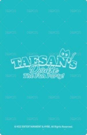 25生日 wvs 周邊卡 蠟燭 背面