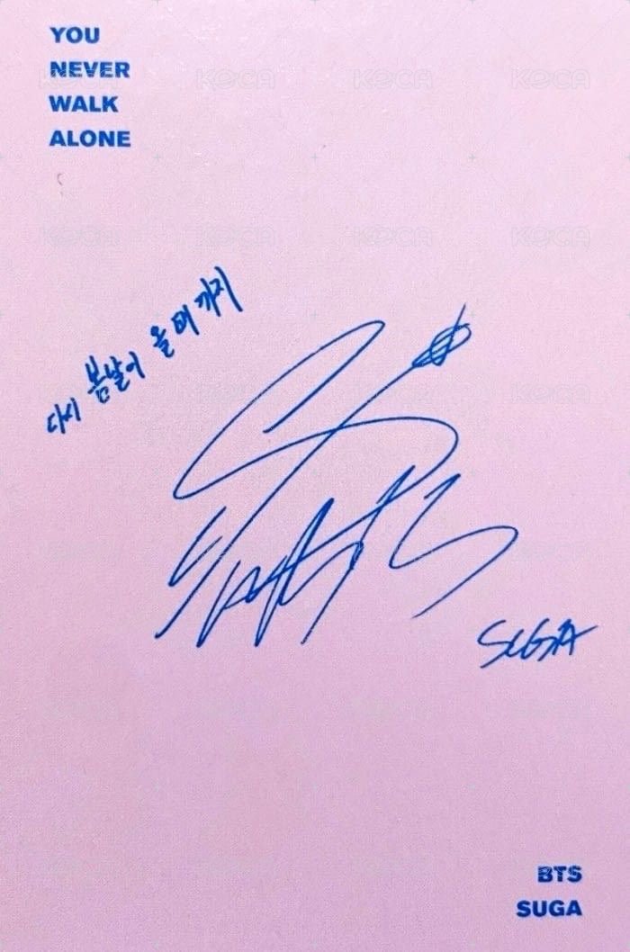 YNWA 專輯卡 隨機 背面