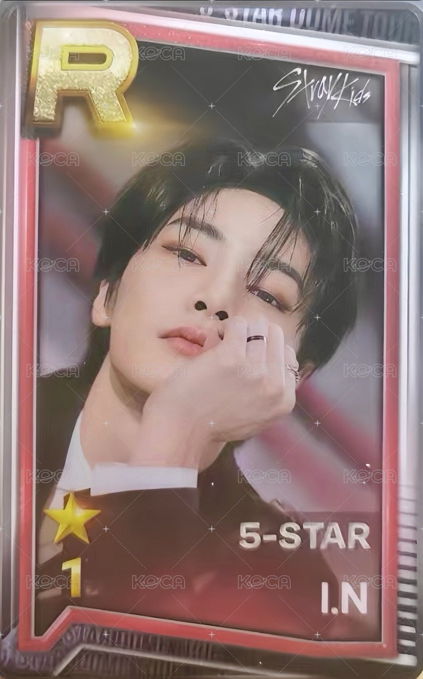 SUPERSTAR 遊戲卡 5-STAR 正面