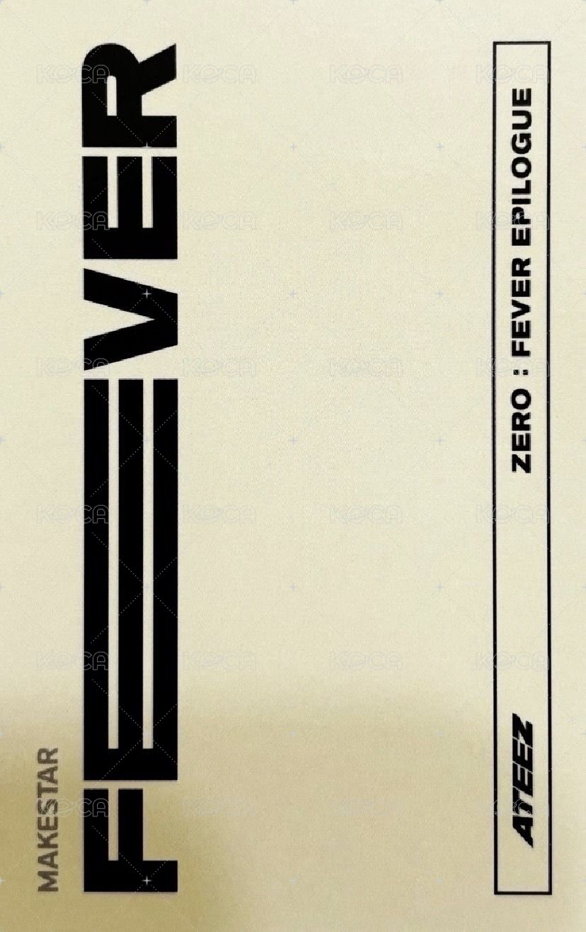Fever Epilogue ms 1.0 特典卡  背面