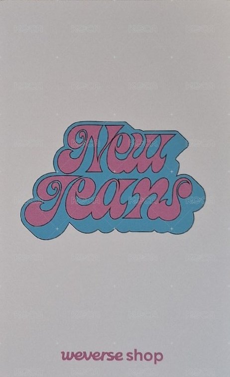 Get Up wvs 特典卡  背面