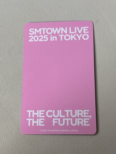 smtown 東京 東蛋隨機卡 way v肖俊
