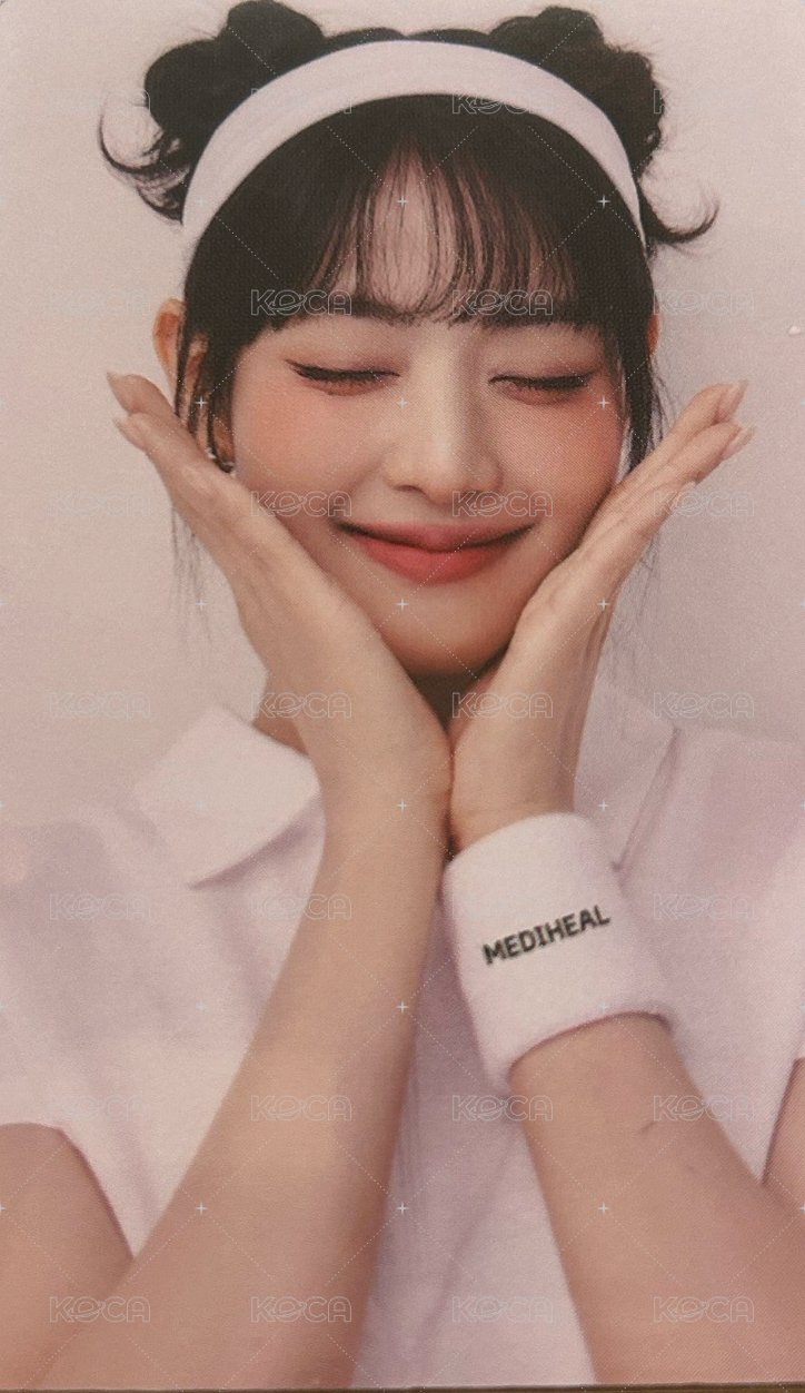 代言卡 MEDIHEAL代言卡 背面