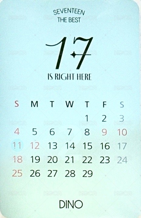 精選專 mk 特典卡  背面