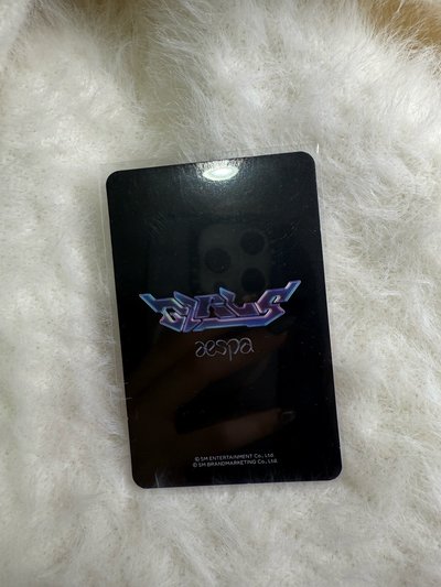 aespa girls sm小賣部眼鏡柚