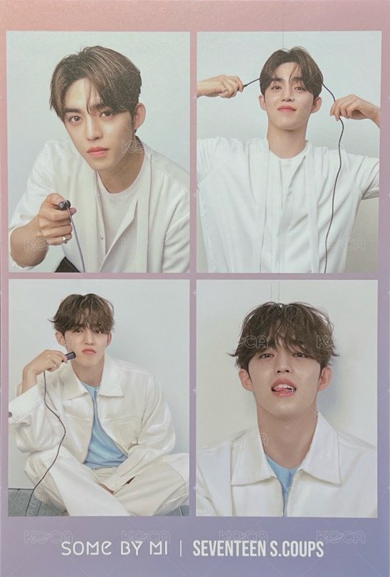 代言 代言卡 SOME BY MI 明信片 正面