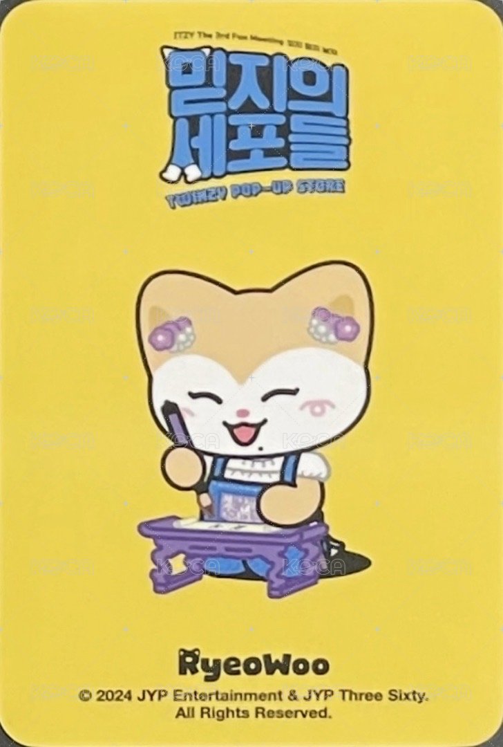2024 FM 滿額卡 快閃店 線下 背面