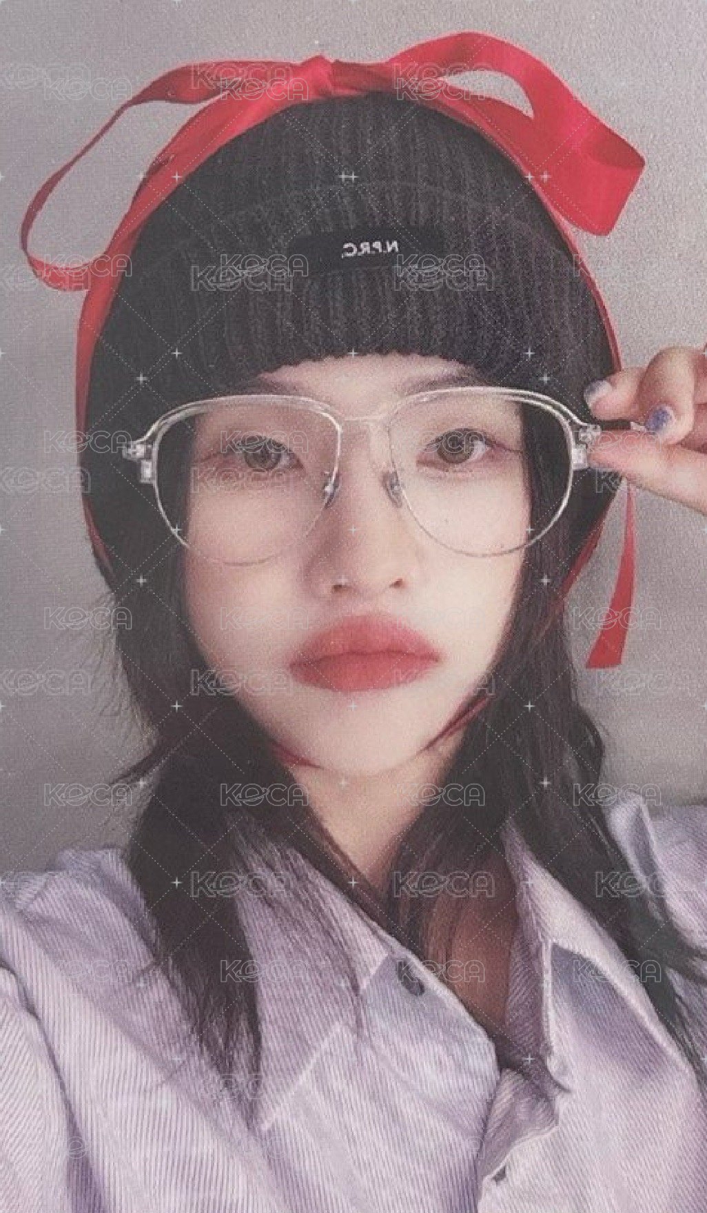 正規二 ms 6.0 簽售卡 線下 蝴蝶結娟 正面