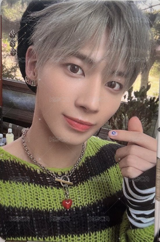 改版專 FOE 專輯卡 綠衣顯 正面