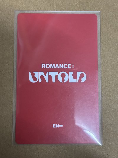 ENHYPEN 梁禎元 正規二電子專 固卡