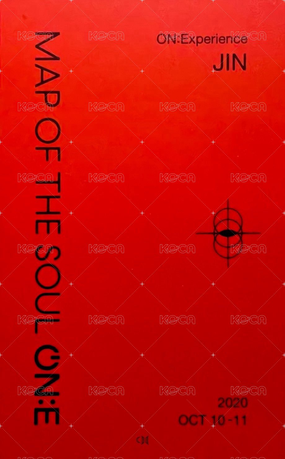 ON:E 藍光版 演唱會 DVD / CD 卡 隨機(*卡背注意) 背面