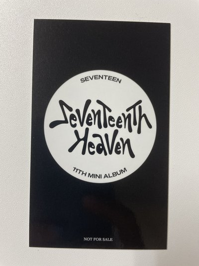 迷11 God of Music 感謝祭 特典卡-小八 明浩