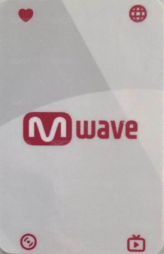 迷二 MWAVE 特典卡  背面