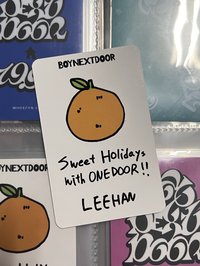 2024 SBS 歌謠大戰打歌卡 聖誕 💖LEEHAN