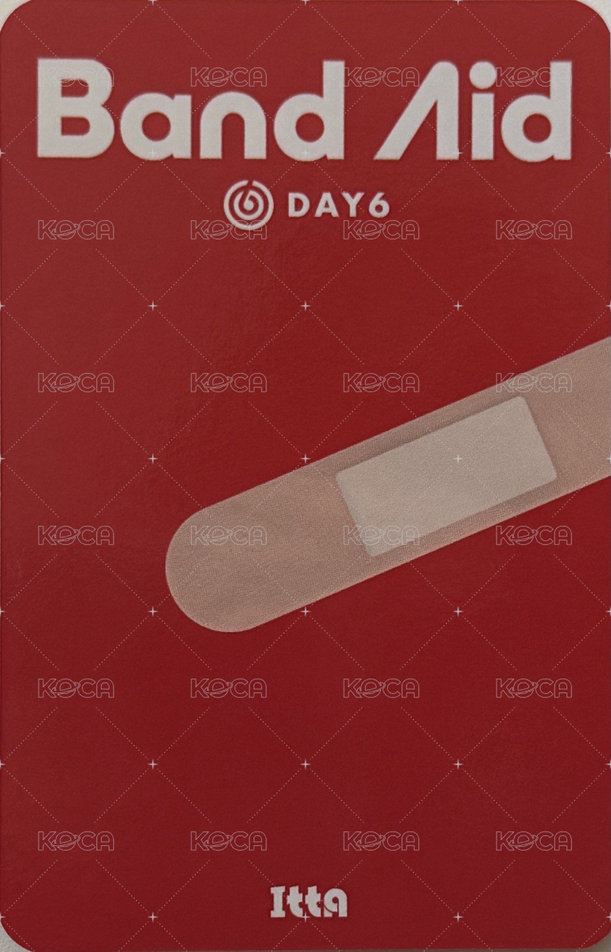 迷九 itta 線上 幸運卡 雙人卡 背面