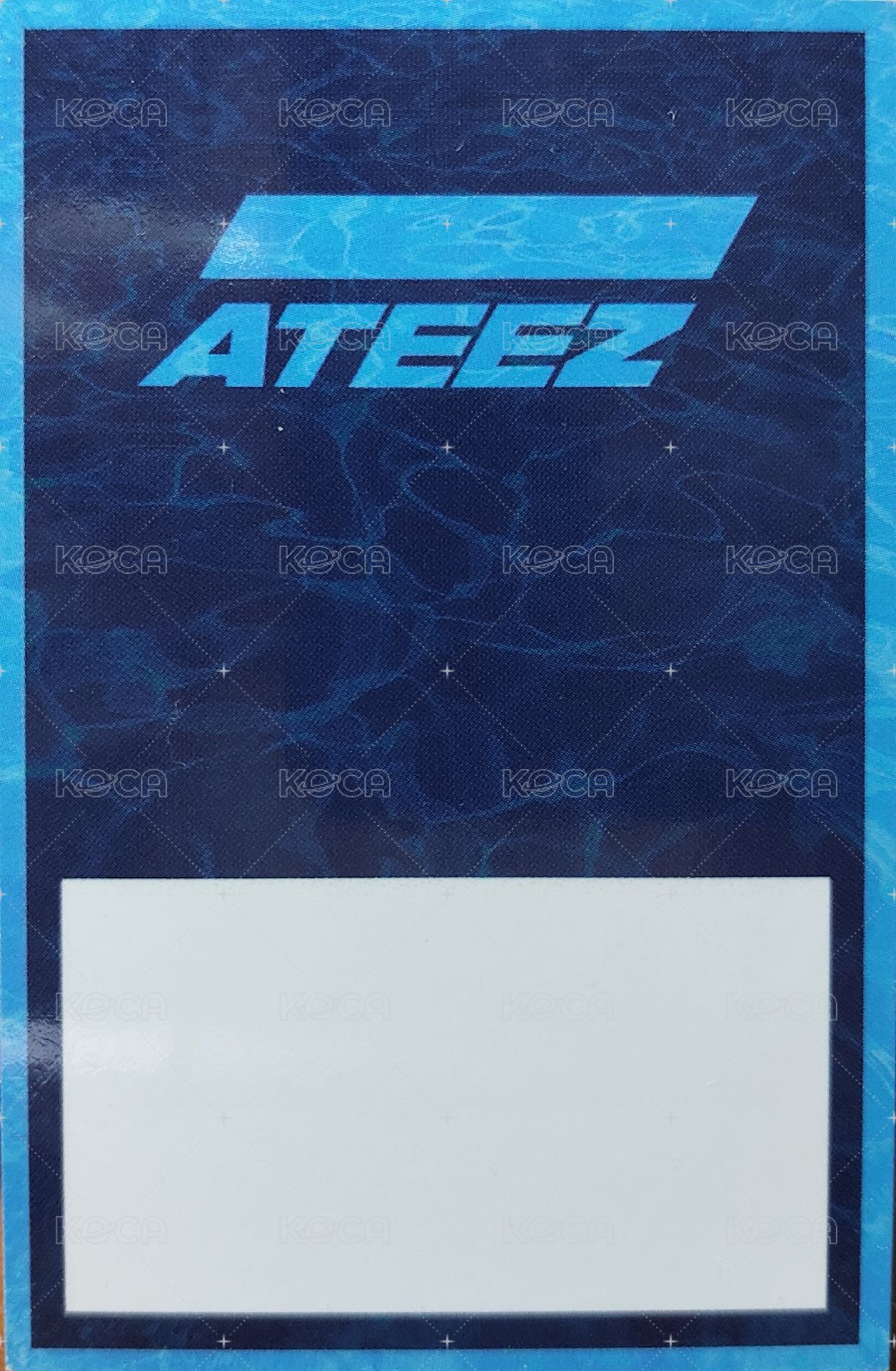 One to All 打歌卡 190717 MBC 背面