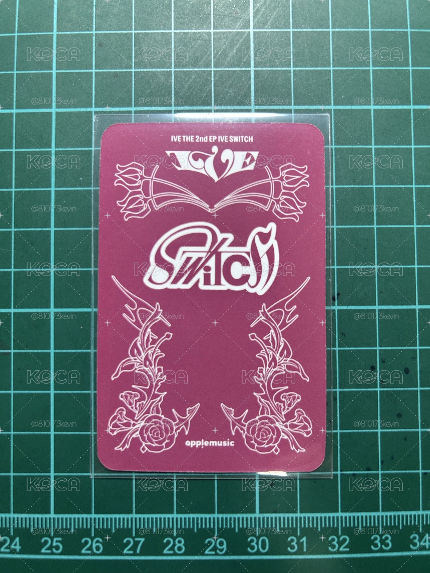 IVE SWITCH Apple Music 簽售 特典 rei 