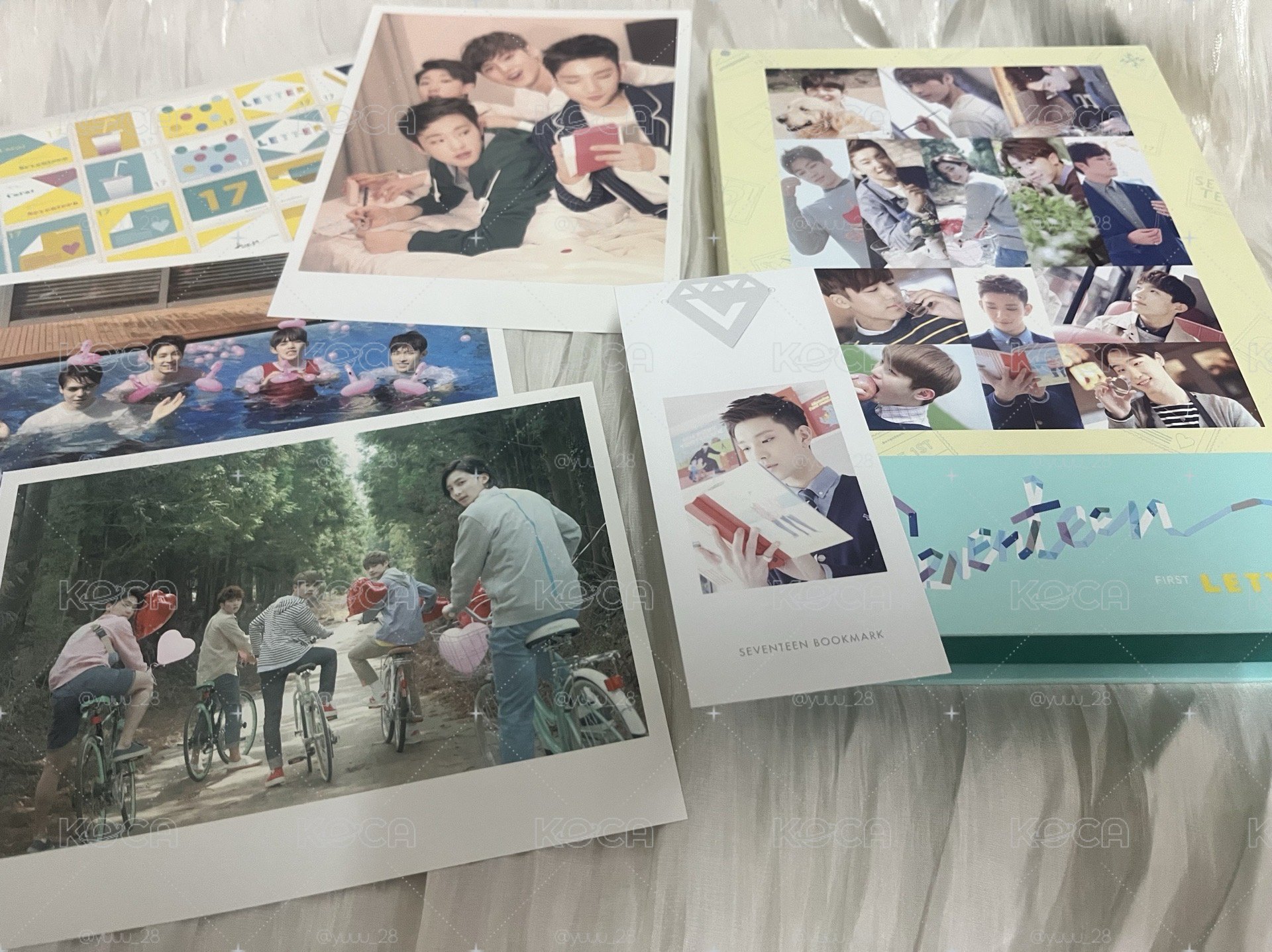 seventeen 正規一 First Love&Letter （秀書籤）