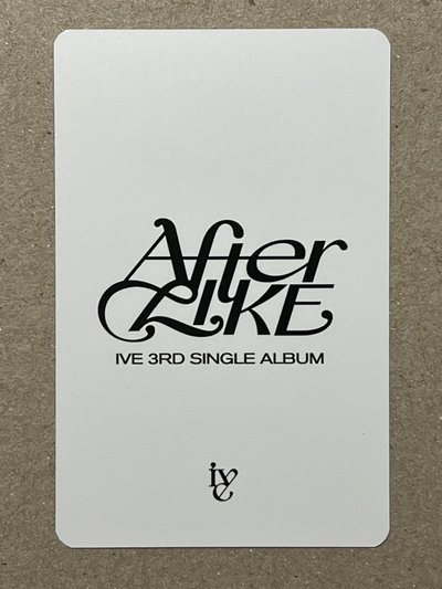 IVE After Like REI K4特典