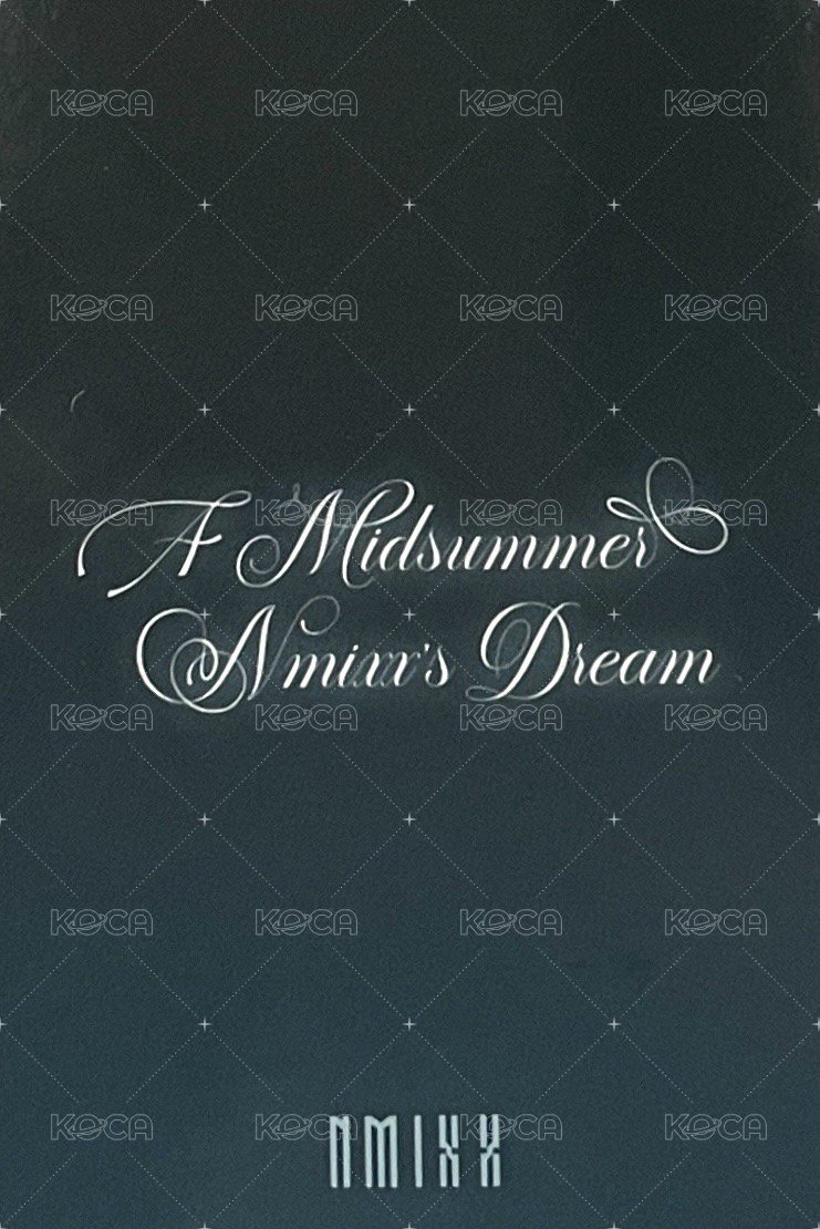 仲夏夜 jyp 預售 特典卡  背面