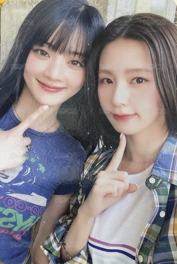 i-dle 抽選卡 狗狗姐妹 正面