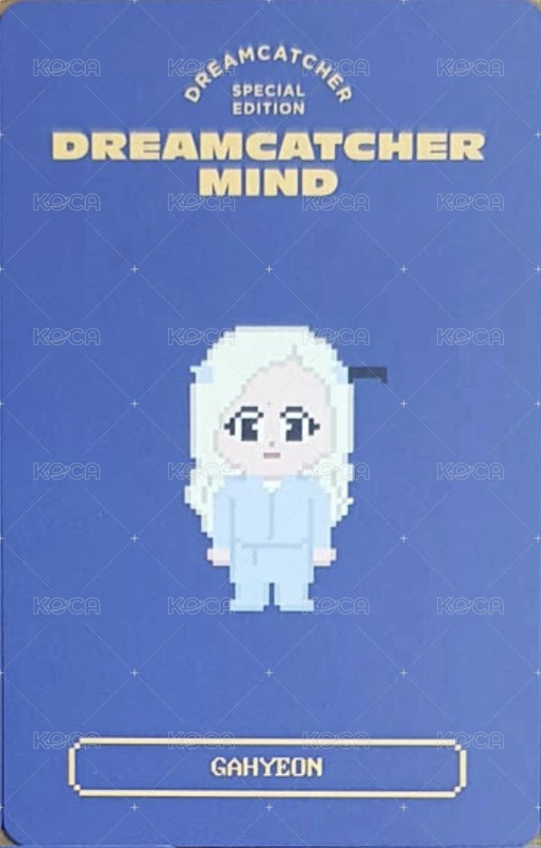 Dreamcatcher Mind 周邊卡  背面