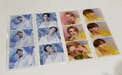 SVT正四後續專 三格書籤（圓燦秀寛）