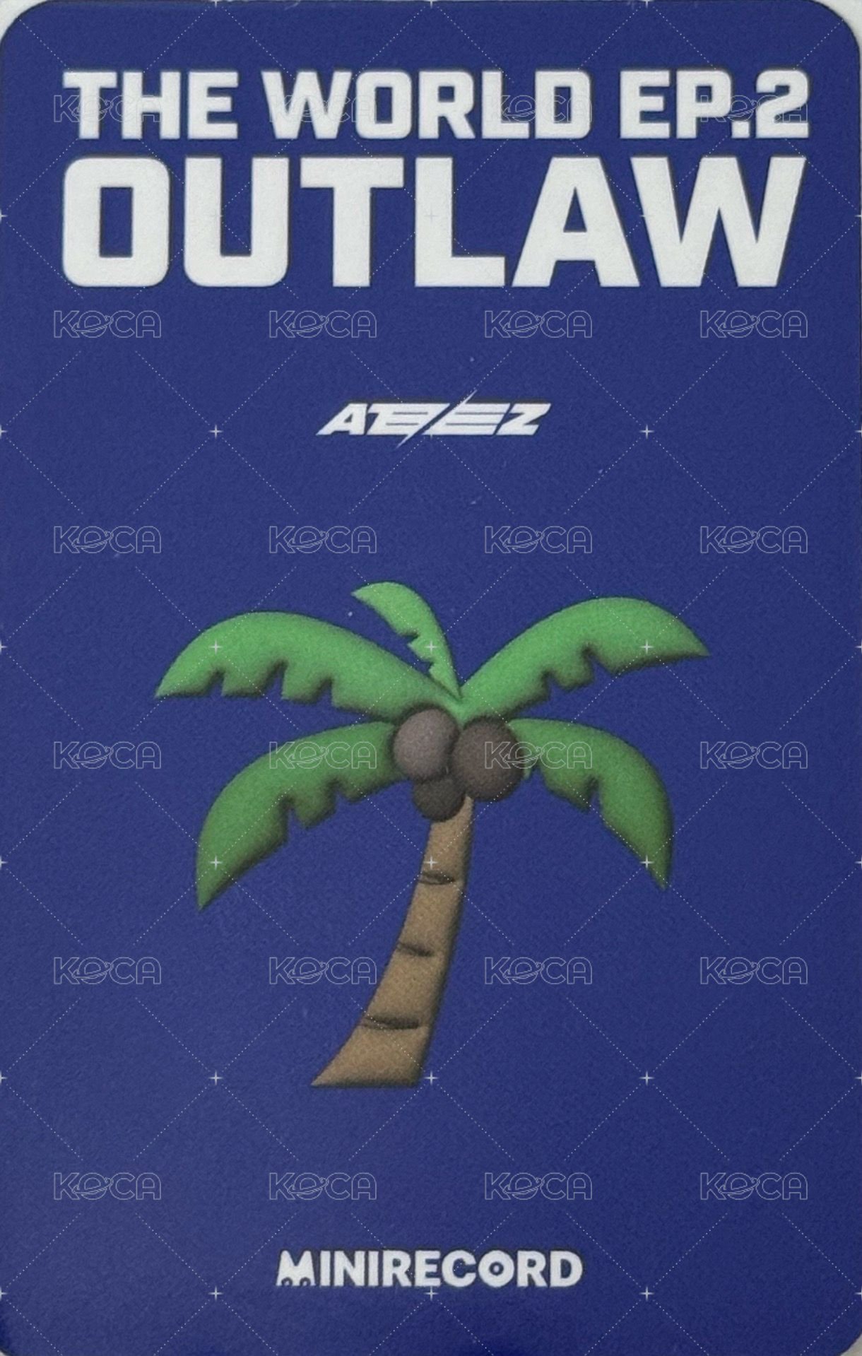 OUTLAW MINIRECORD 3.0 幸運卡 Summer ver. 水炸彈 背面