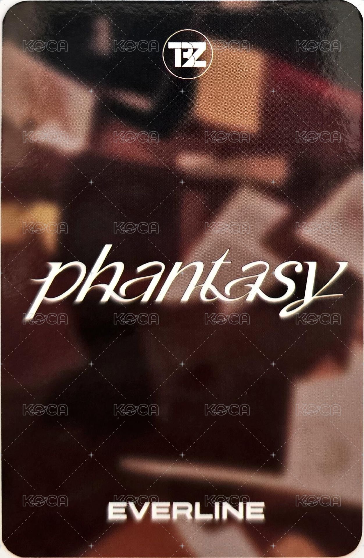 PHANTASY Pt.3 Love Letter el 特典卡 紙條ver. 背面