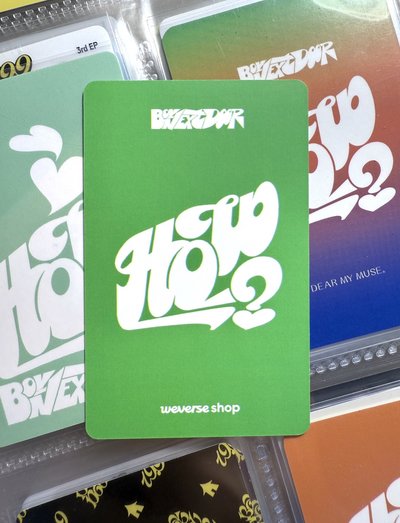 ❇️ HOW? wvs 簽售卡 李常赫