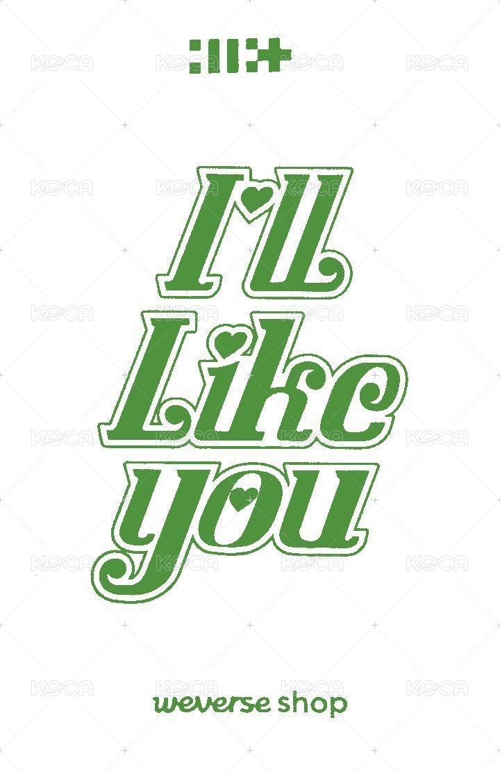 I'LL LIKE YOU wvs SC 直播卡 PB ver. 背面