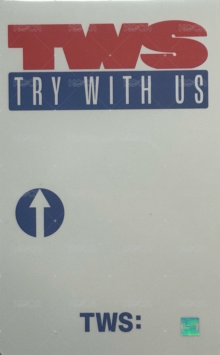 TRY WITH US wvs 幸運卡 26雙人卡 背面