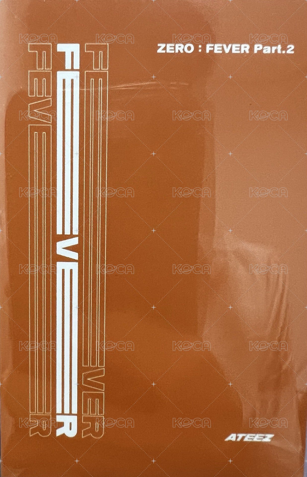 FEVER再版專 專輯卡  背面