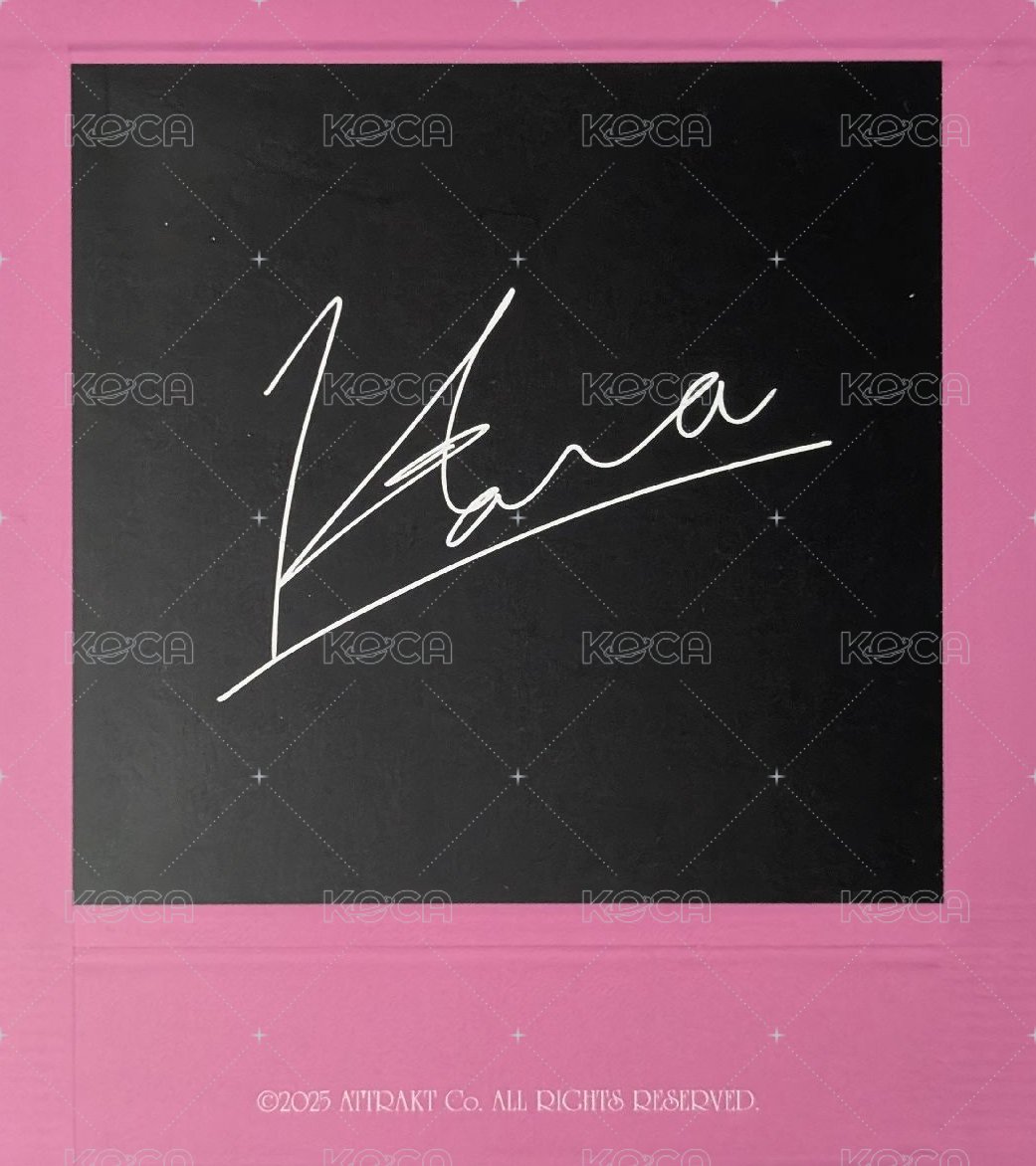 Day & Night 專輯卡 Day ver. 拍立得卡 背面