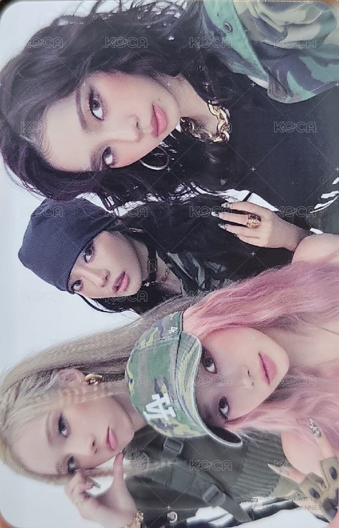 Whiplash 專輯卡 限量衣服專 團卡 正面