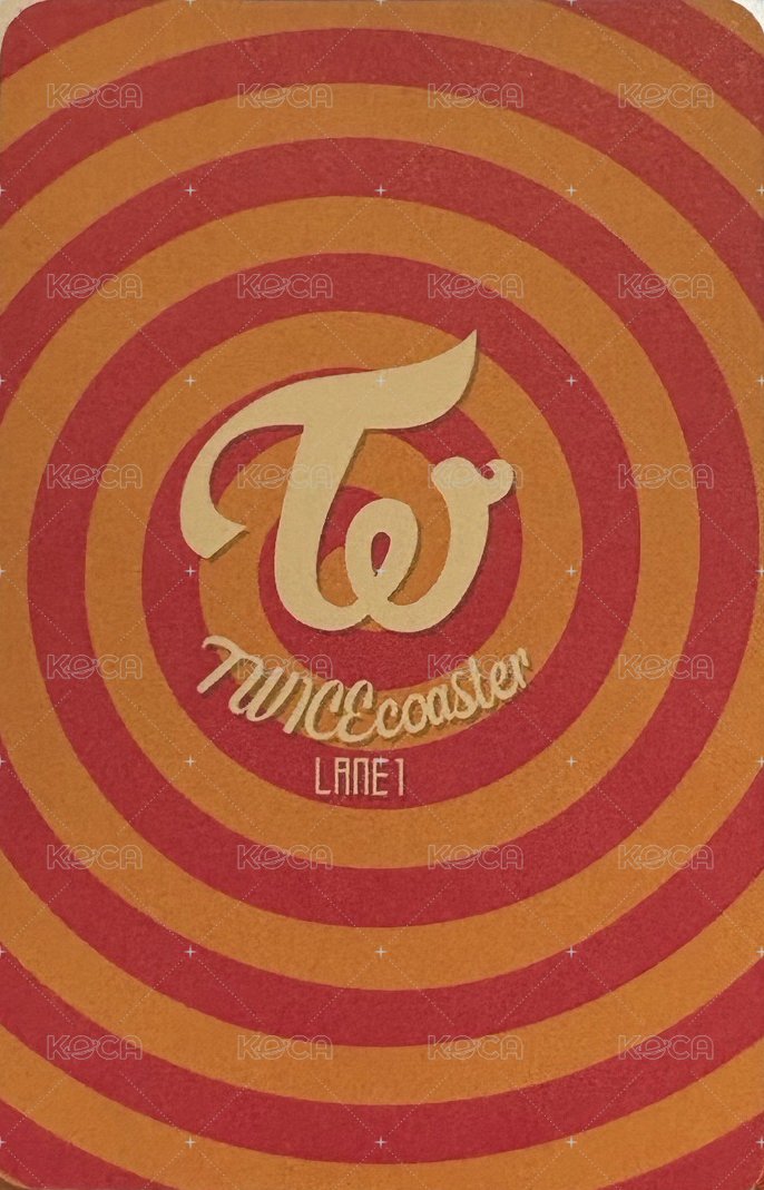 TT 專輯卡 閃卡 背面