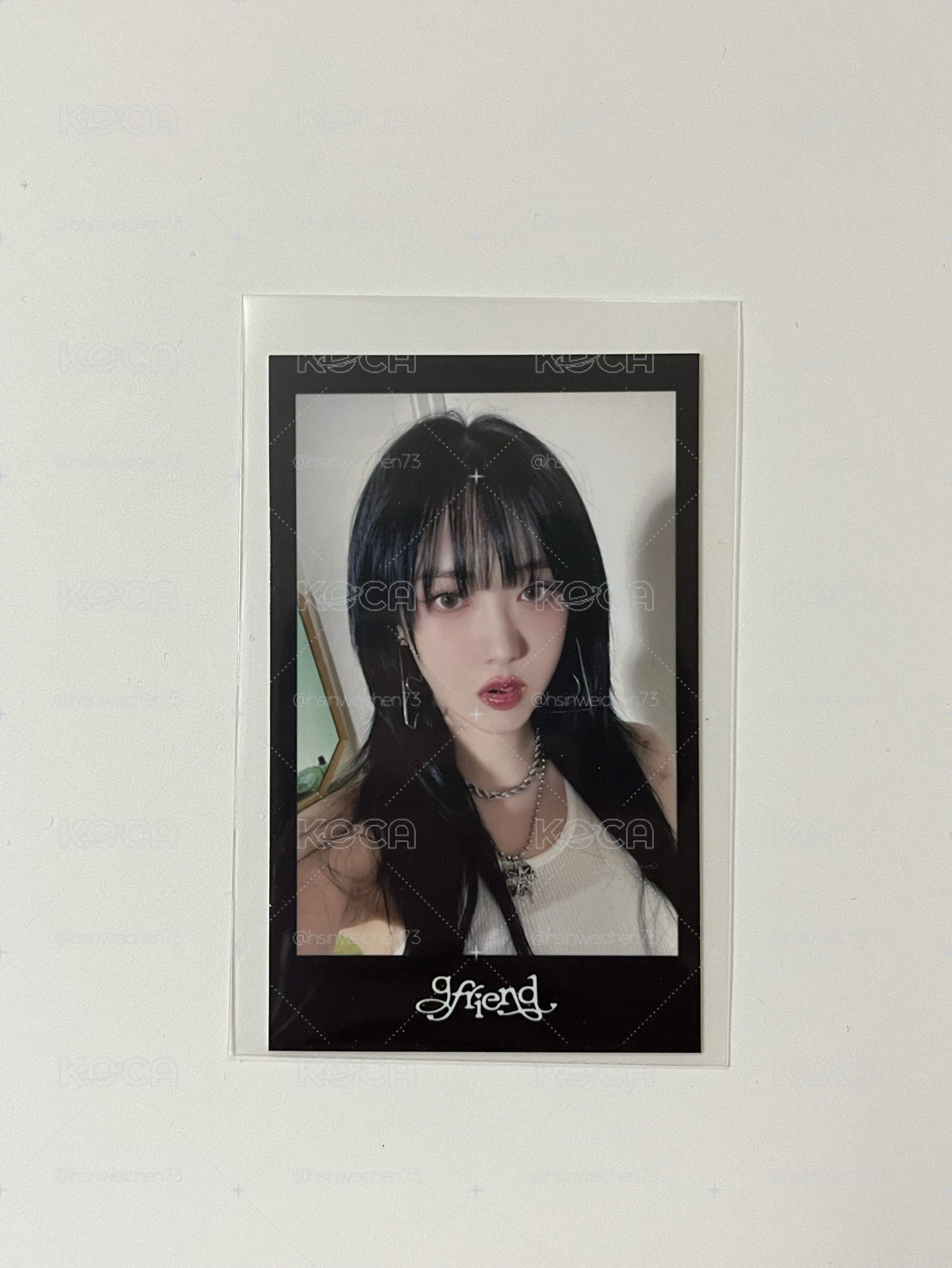 Gfriend十週年專 玻璃珠版 飛特典卡 