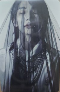 THIS MAN 周邊卡 this man 線下快閃店立牌卡-頭紗漢