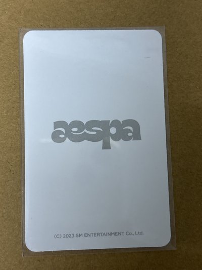 aespa Karina 柚子 ctmi 隨機卡 紫版柚
