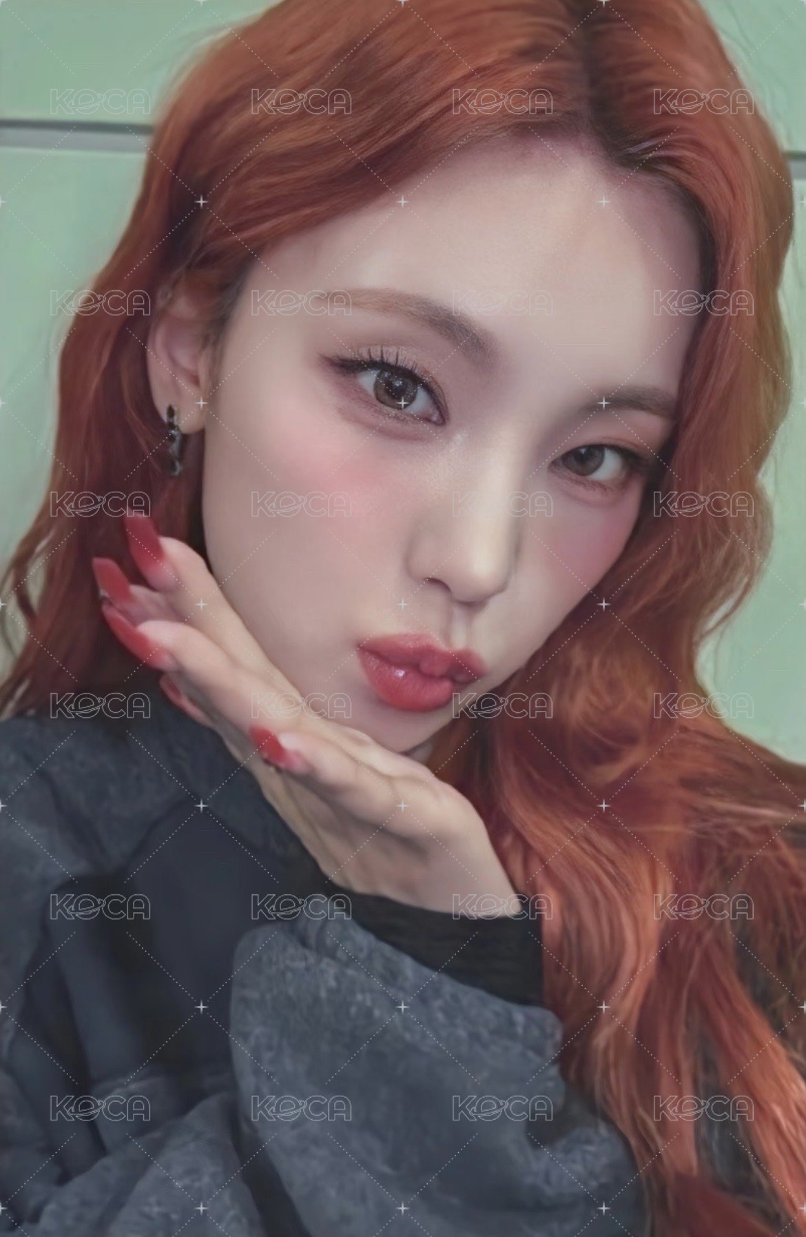 BORN TO BE fp 特典卡  正面