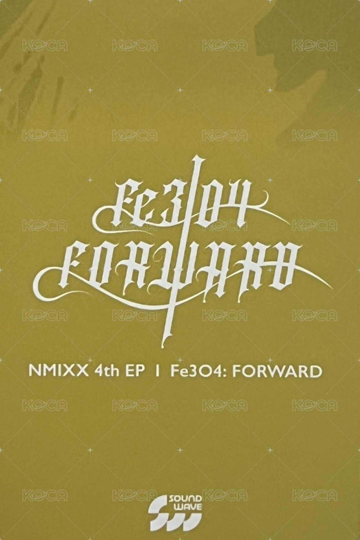 FORWARD sw 線上 6.0 簽售卡 阿拉丁嫄圭 背面