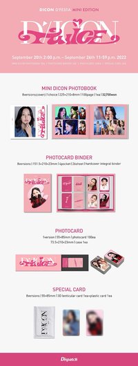 TWICE x D’FESTA MINI EDITION