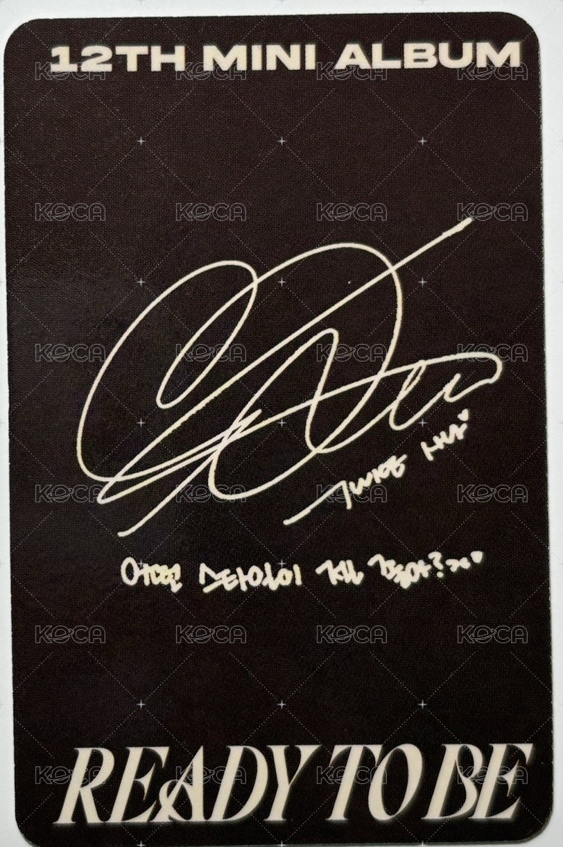 迷12 專輯卡  背面