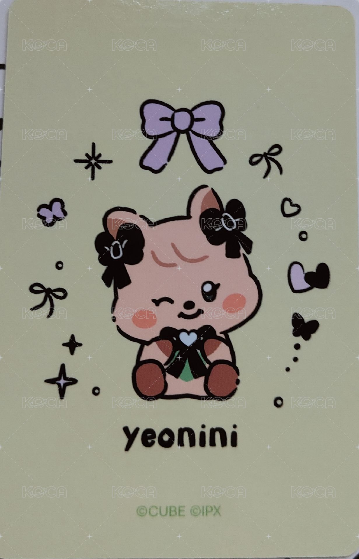 We are 隨機卡  背面