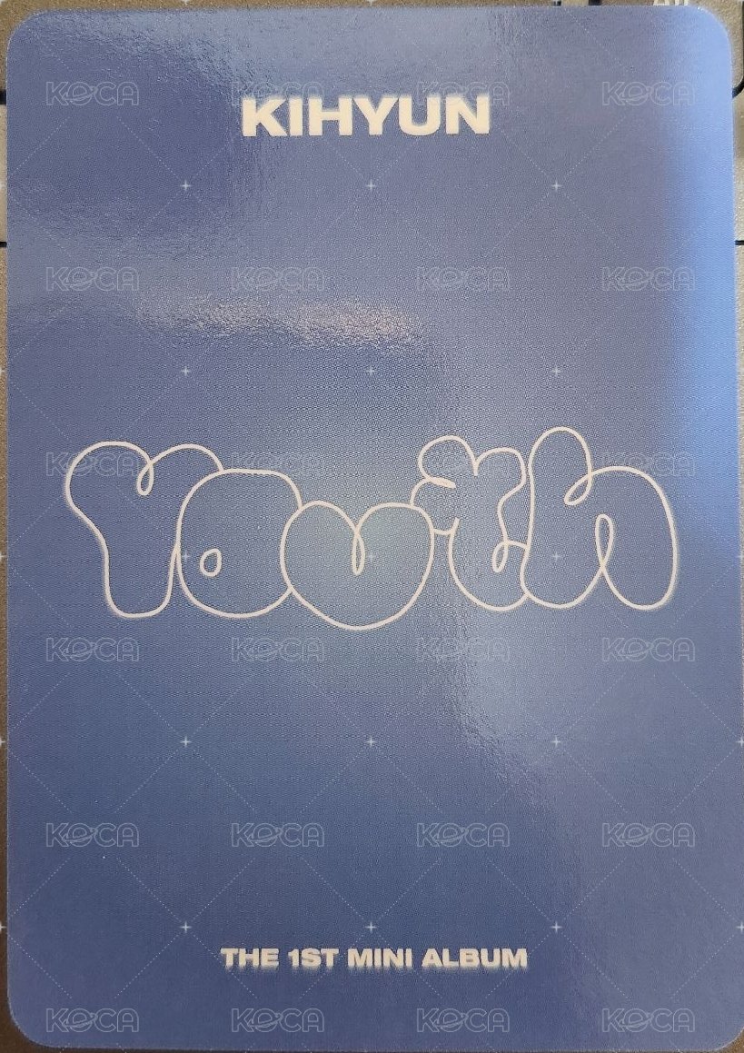 YOUTH k4 2.0 特典卡  背面