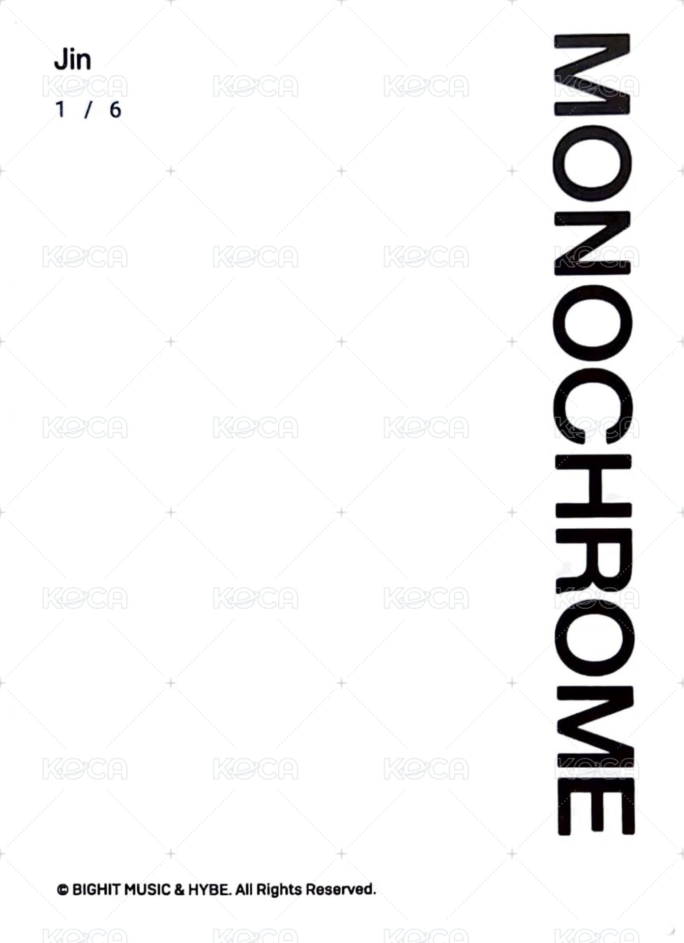 MNCR展 隨機卡 (1/6) 背面