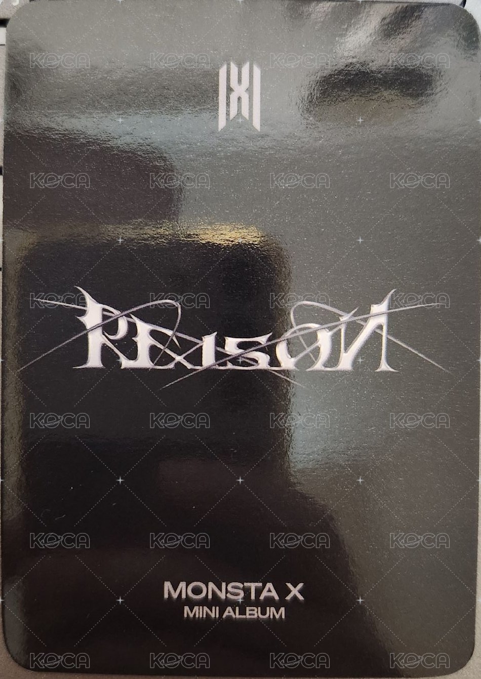 迷你13輯 am 1.0 特典卡  背面