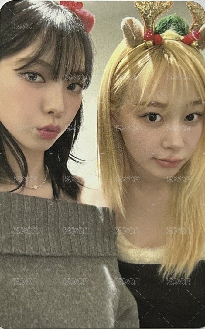 23聖誕 隨機卡 柚吉雙人 正面