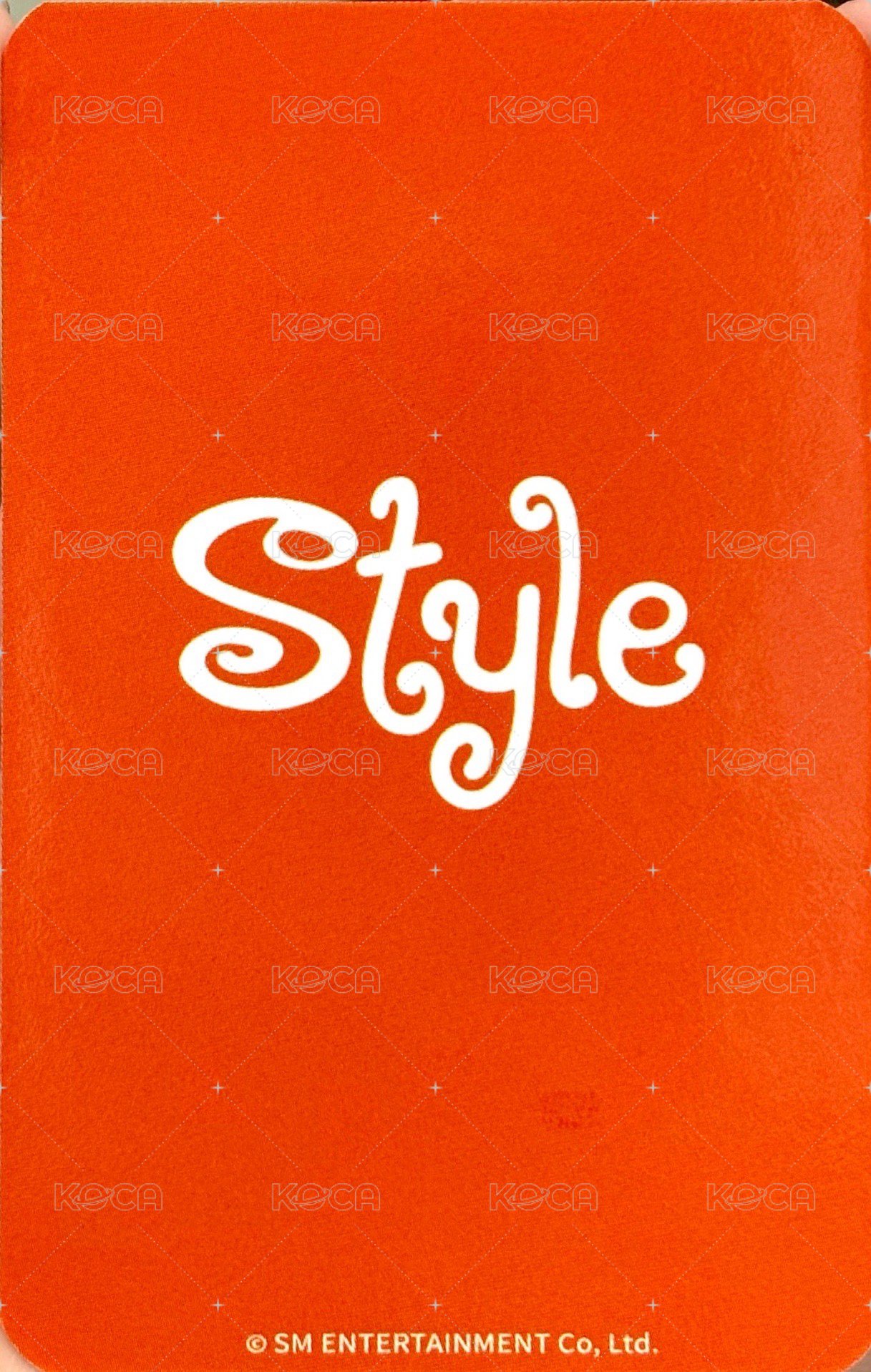 Style ju 3.0 幸運卡  背面